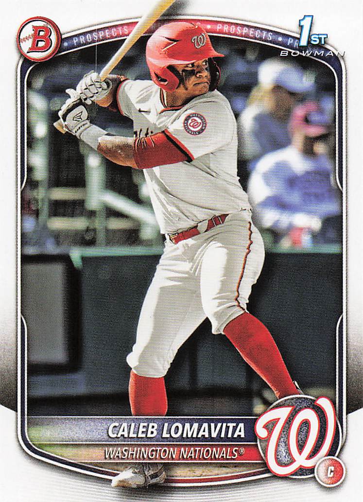 2025 Bowman Baseball Prospects Caleb Lomavita #BP-120