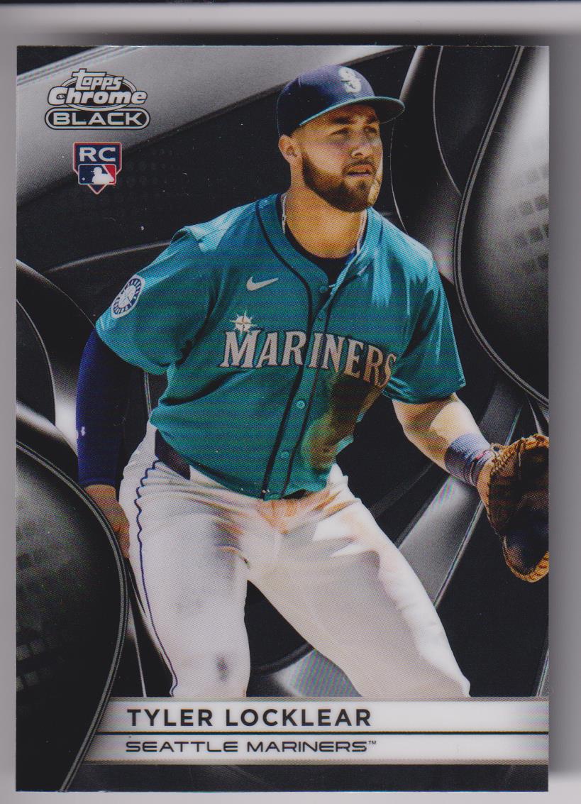 2025 Topps Chrome Black Baseball Tyler Locklear #117 Rookie