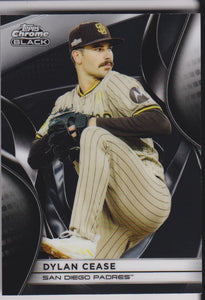 2025 Topps Chrome Black Baseball Dylan Cease #73