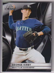 2025 Topps Chrome Black Baseball George Kirby #17