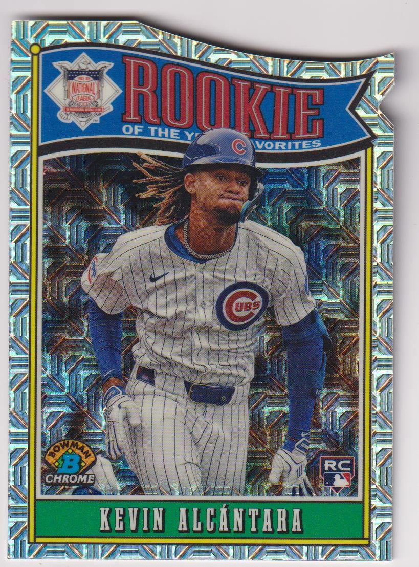 2025 Bowman Rookie of the Year Favorites Mojo Refractor Kevin Alcántara #ROY-15