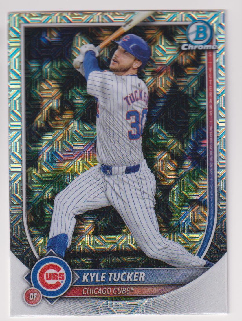 2025 Bowman Baseball Chrome Base Set Mega Refractor Kyle Tucker #43