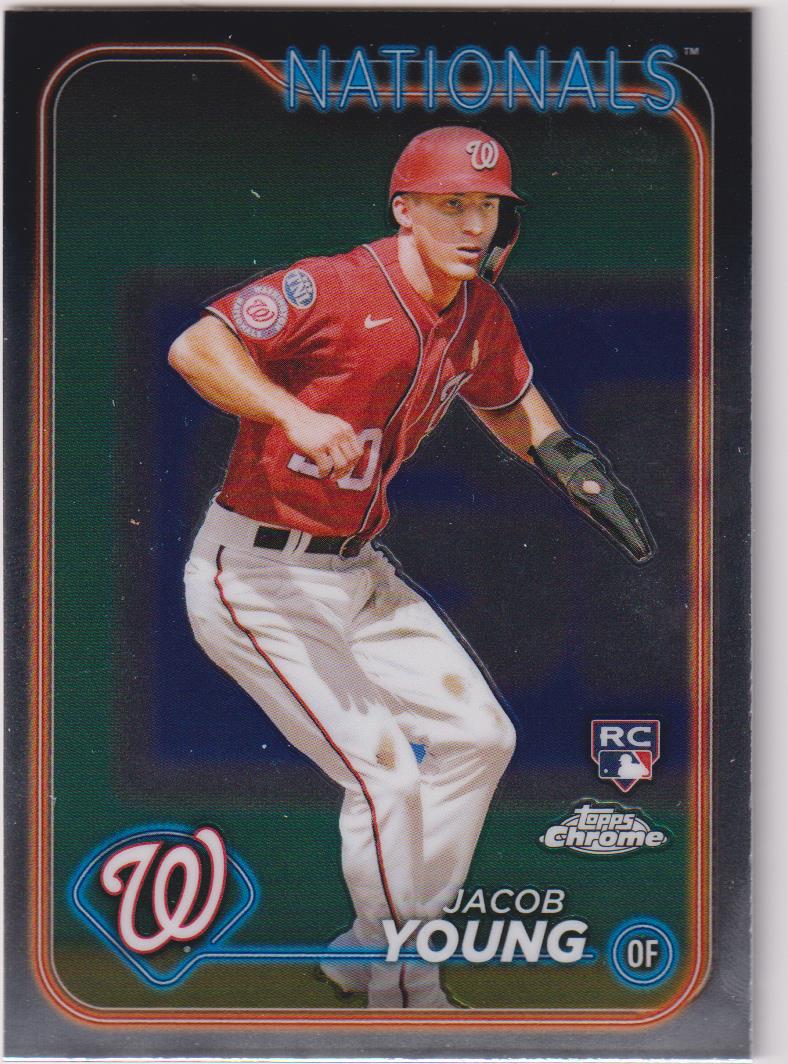 2024 Topps Chrome Baseball Jacob Young #264 Rookie