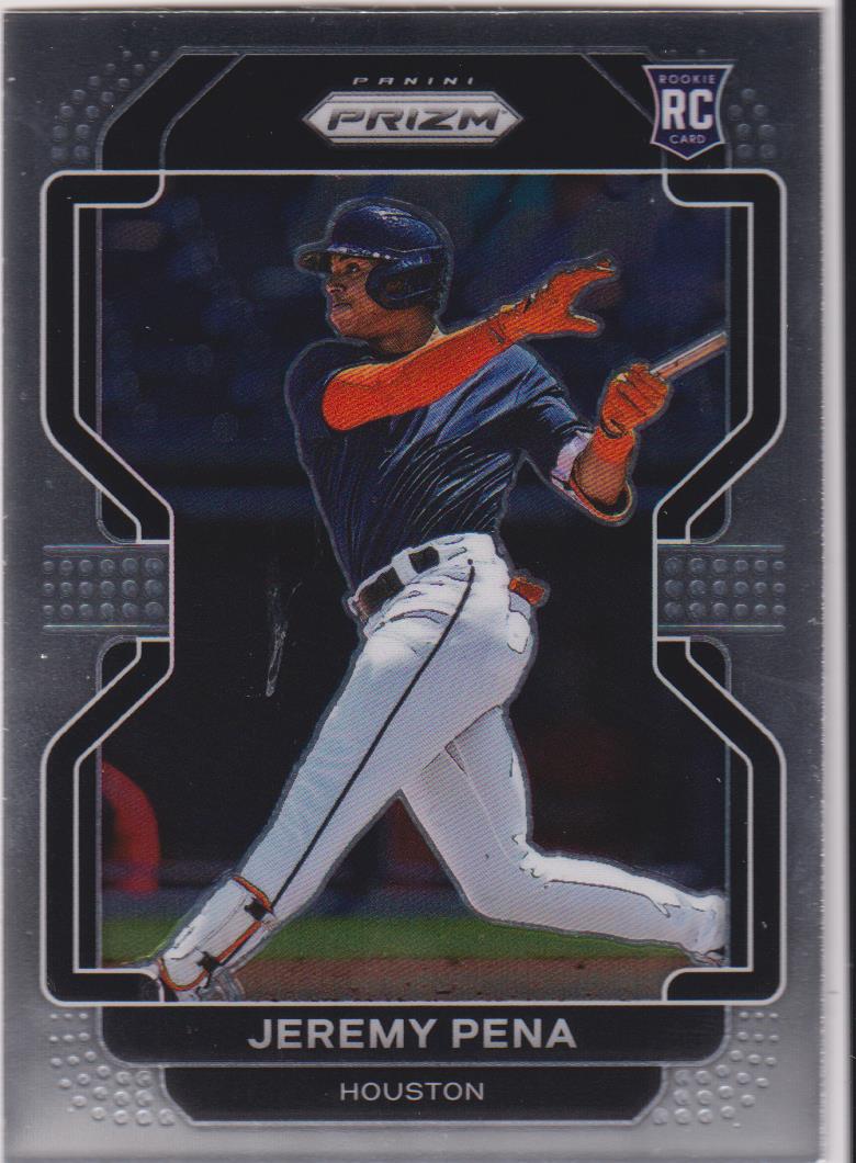 2022 Panini Prizm Baseball Jeremy Pena #17 Rookie