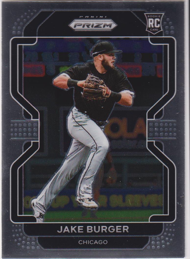 2022 Panini Prizm Baseball Jake Burger #90 Rookie