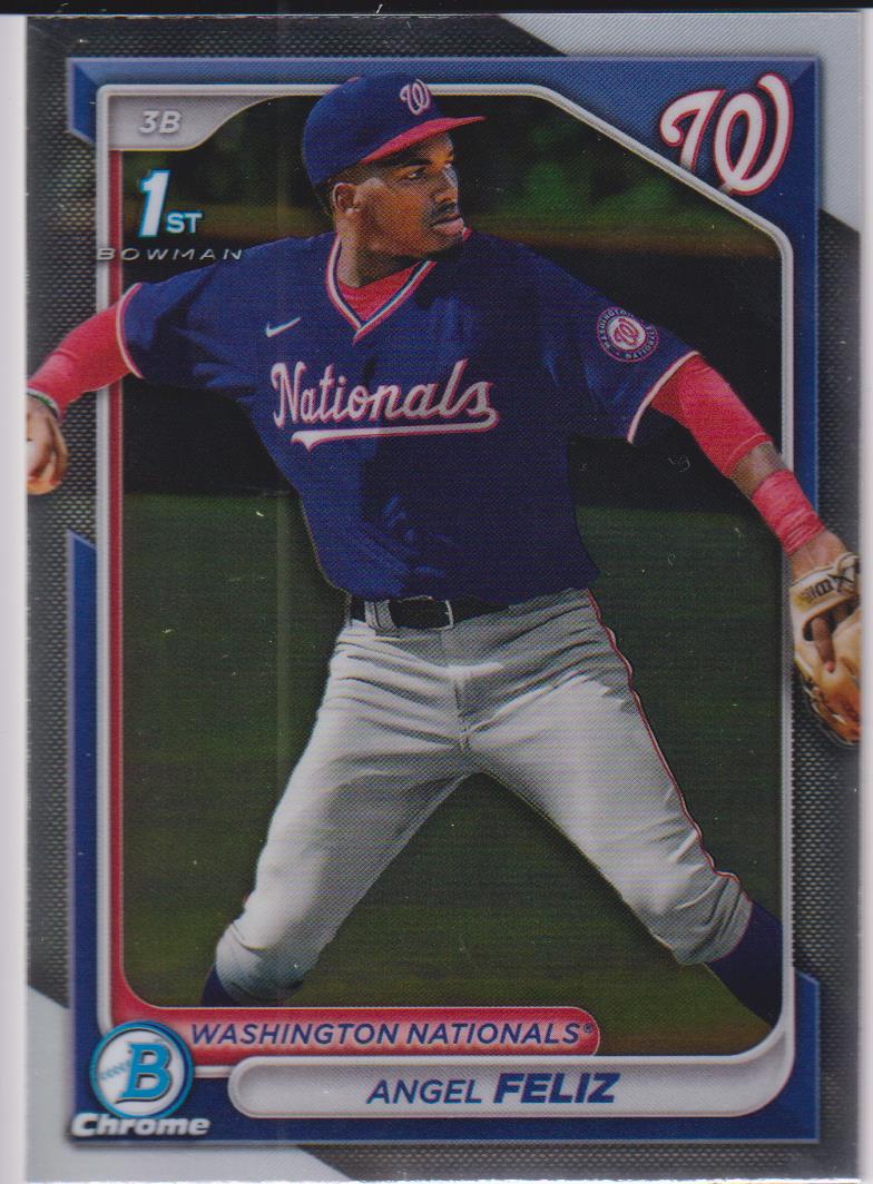 2024 Bowman Chrome Baseball Prospects Angel Feliz #BCP-198