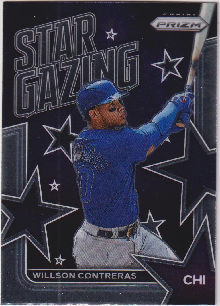 2022 Panini Prizm Baseball Star Gazing Willson Contreras #SG-12