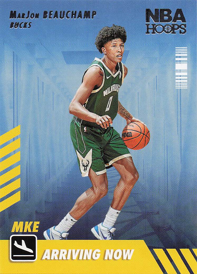 2022-23 Hoops Basketball Arriving Now MarJon Beauchamp #24
