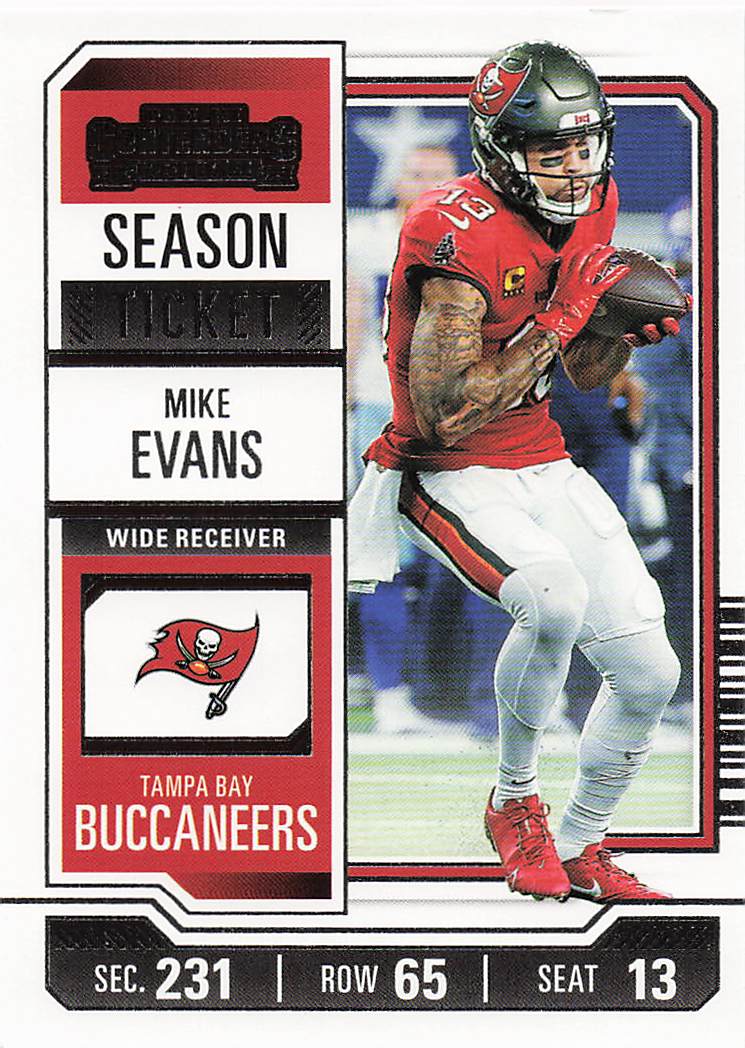 2023 Panini Contenders Football Season Ticket Retail Mike Evans #94