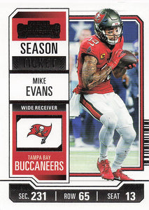2023 Panini Contenders Football Season Ticket Retail Mike Evans #94