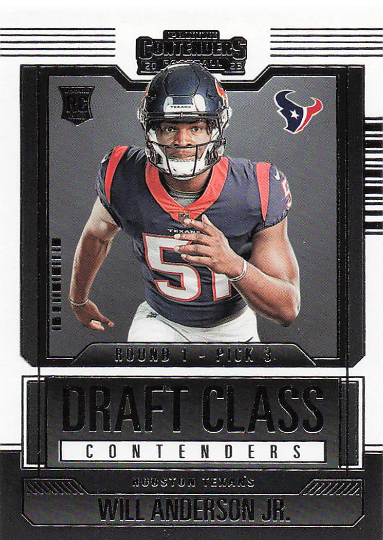 2023 Panini Contenders Football Draft Class Contenders Will Anderson Jr. #24