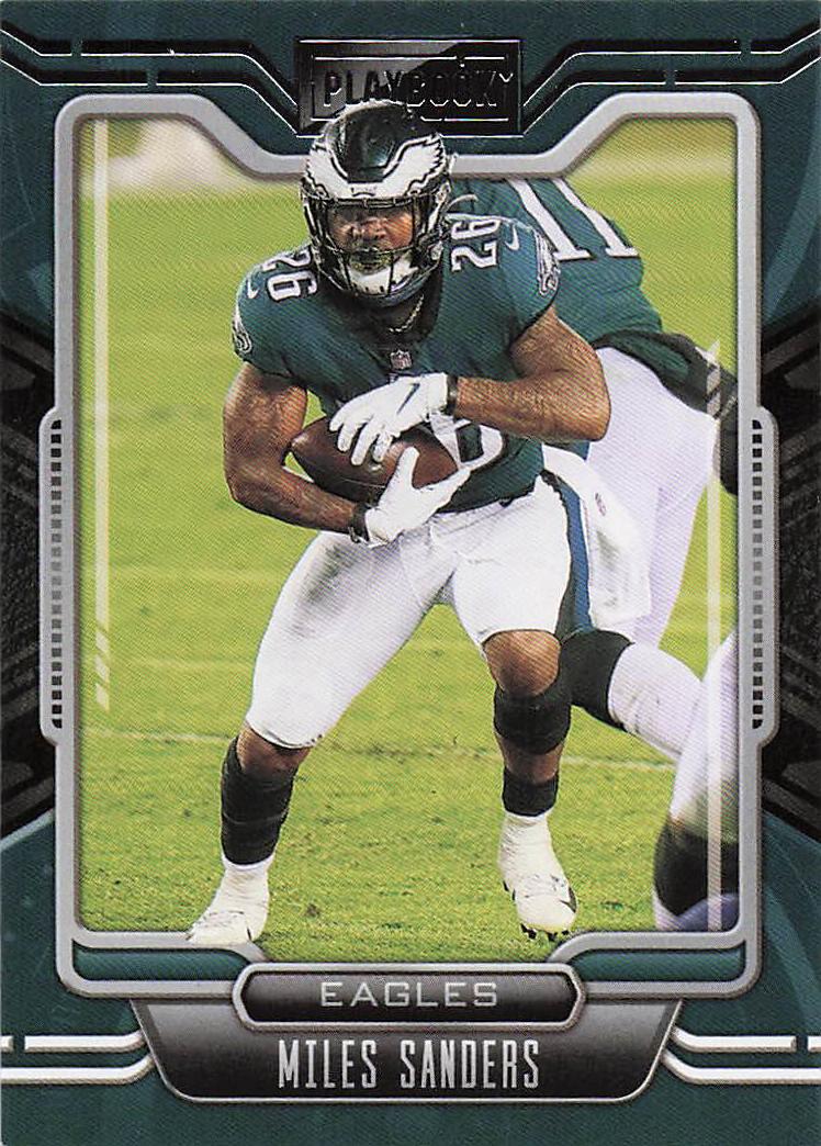 2021 Panini Playbook Football Miles Sanders #70