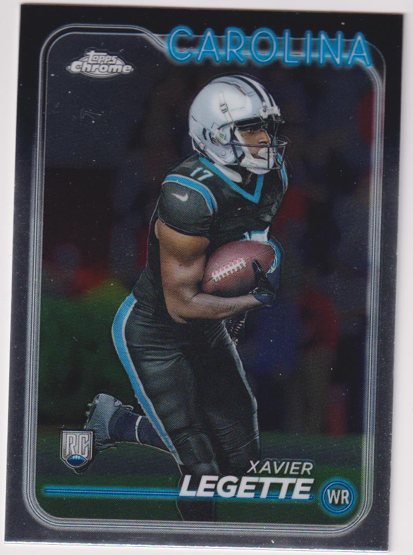 2024 Topps Chrome Football Xavier Legette #211 Rookie