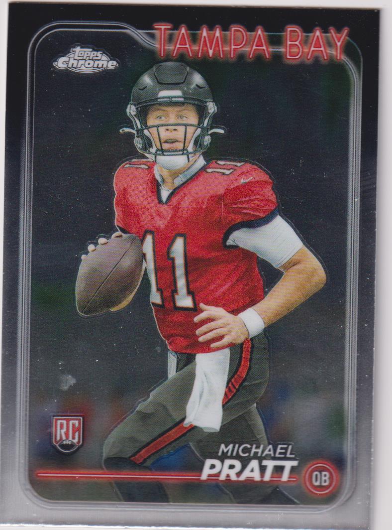 2024 Topps Chrome Football Michael Pratt #217 Rookie