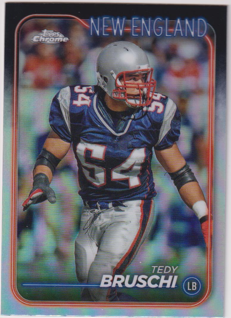 2024 Topps Chrome Football Refractor Tedy Bruschi #124