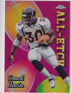 2024 Topps Chrome Football Terrell Davis #CAE-TD