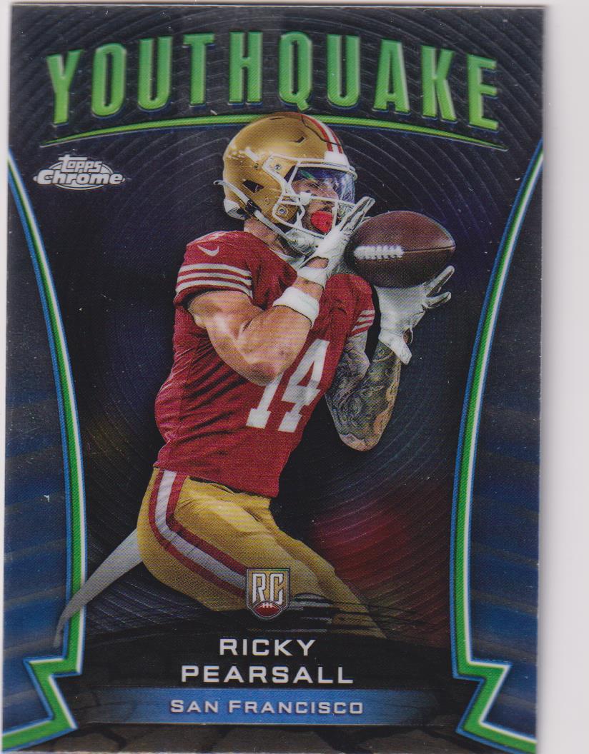 2024 Topps Chrome Football Youthquake Ricky Pearsall #Y-19