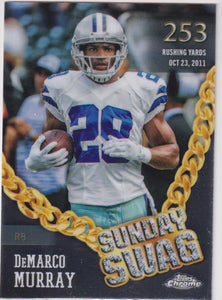 2024 Topps Chrome Football Sunday Swag DeMarco Murray #SS-8