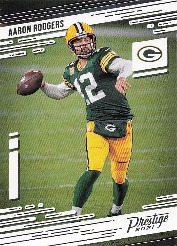 2021 Panini Prestige Football Aaron Rodgers #104