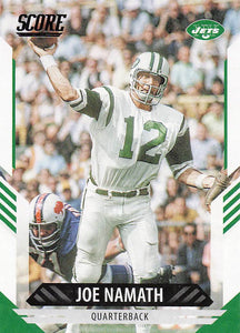 2021 Score Football Joe Namath #44
