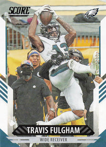 2021 Score Football Travis Fulgham #72