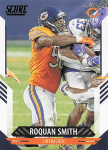 2021 Score Football Roquan Smith #125