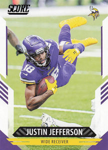 2021 Score Football Justin Jefferson #150