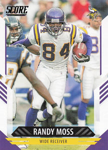 2021 Score Football Randy Moss #151