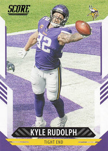 2021 Score Football Kyle Rudolph #154