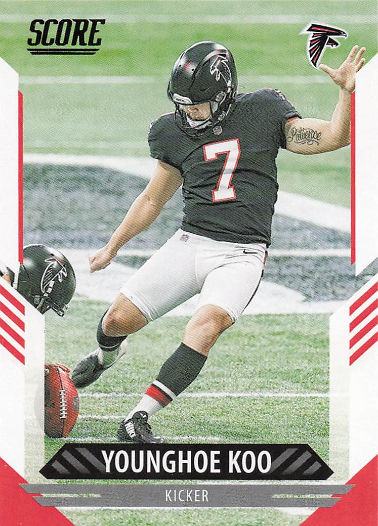 2021 Score Football Younghoe Koo #196