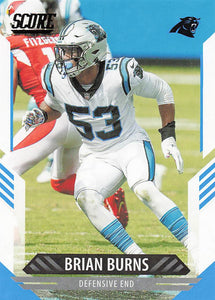 2021 Score Football Red Brian Burns #204