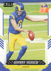 2021 Score Football Johnny Hekker #258