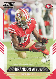 2021 Score Football Brandon Aiyuk #265