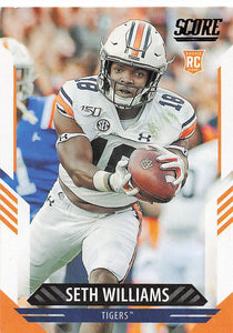 2021 Score Football Seth Williams #334 Rookie
