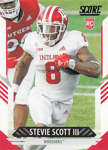 2021 Score Football Stevie Scott III #361 Rookie