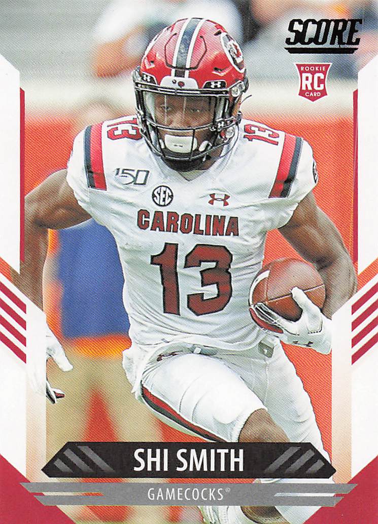 2021 Score Football Shi Smith #399 Rookie