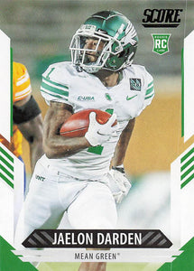 2021 Score Football Jaelon Darden #400 Rookie