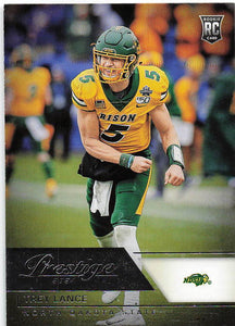 2021 Panini Chronicles Draft Picks Football Trey Lance #81