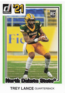 2021 Panini Chronicles Draft Picks Football Trey Lance #34