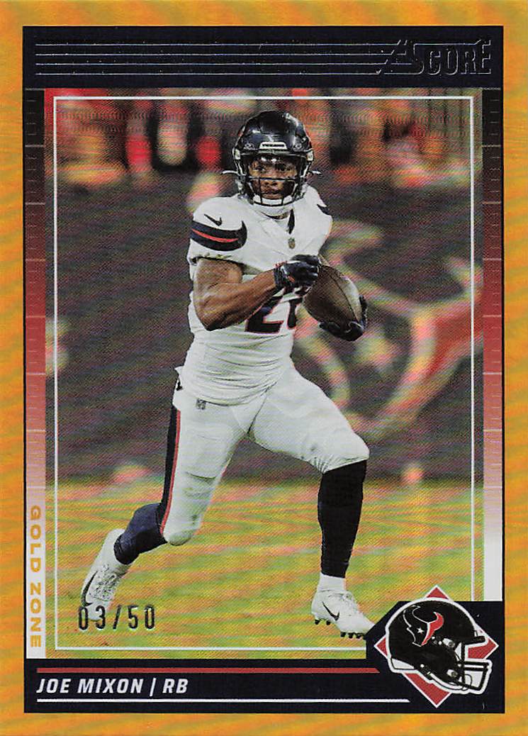 2024 Score Football Gold Zone Joe Mixon #57