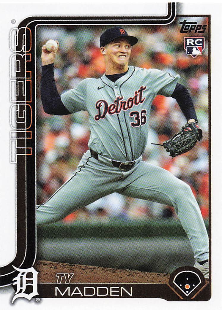 2025 Topps Baseball Ty Madden #483 Rookie