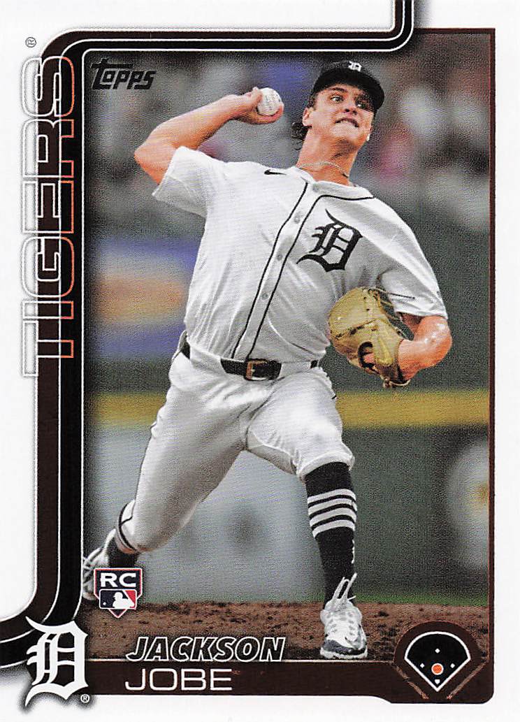 2025 Topps Baseball Jackson Jobe #490 Rookie