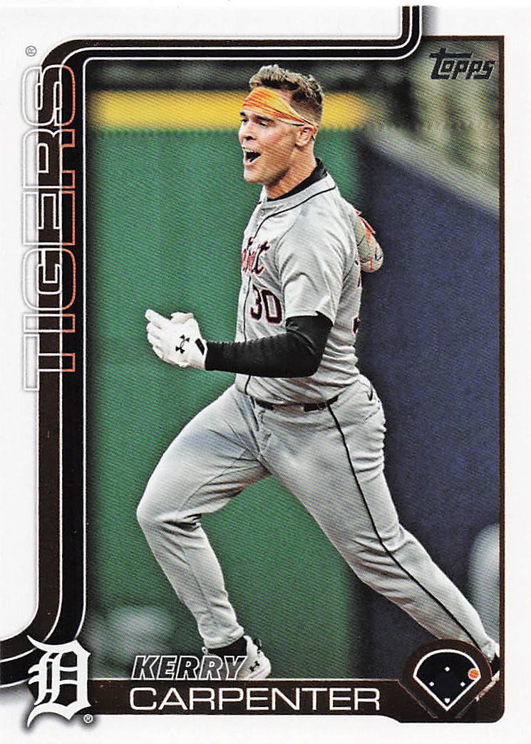 2025 Topps Baseball Kerry Carpenter #543
