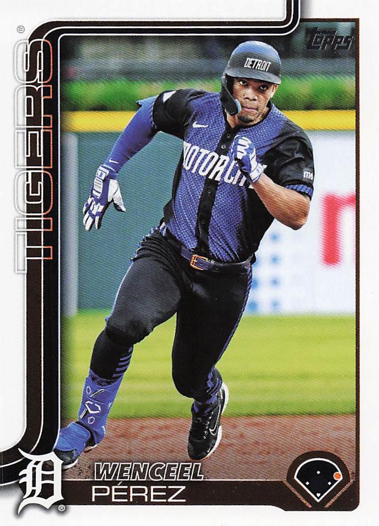 2025 Topps Baseball Wenceel Pérez #646