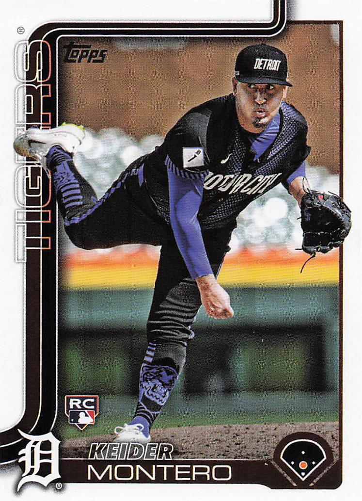 2025 Topps Baseball Keider Montero #665 Rookie