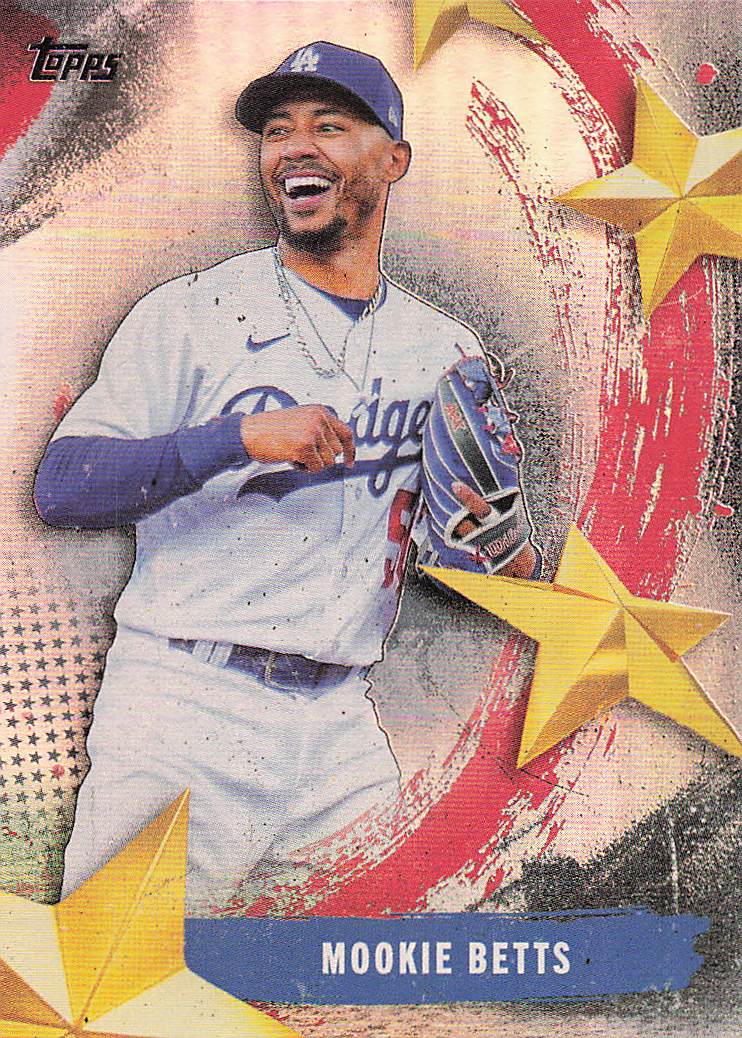 2025 Topps Baseball Stars of MLB Mookie Betts #SMLB-17