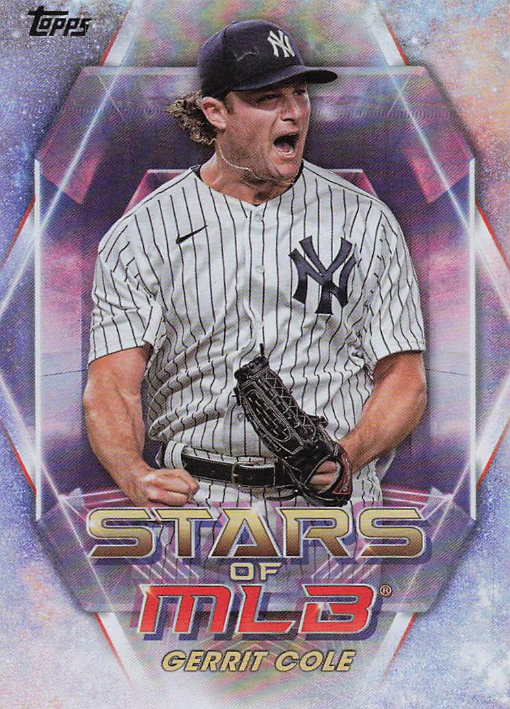 2023 Topps Baseball Stars of MLB Chrome Gerrit Cole #SMLBC-30