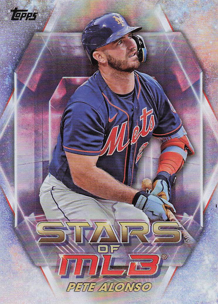 2023 Topps Baseball Stars of MLB Chrome Pete Alonso #SMLBC-24