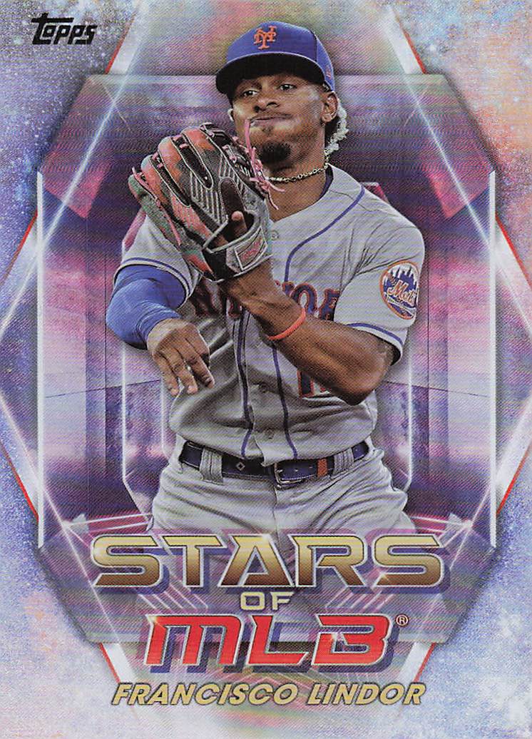 2023 Topps Baseball Stars of MLB Francisco Lindor #SMLB-28