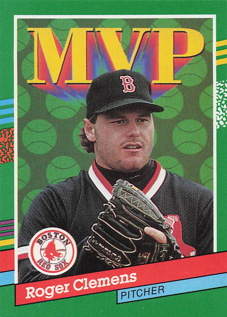 1991 Donruss Baseball Roger Clemens #395